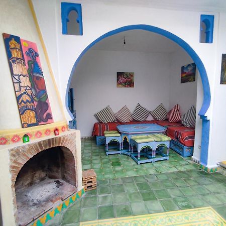 Casa Mablu Lägenhet Chefchaouen Exteriör bild