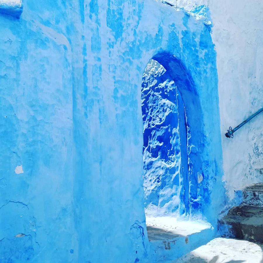 Casa Mablu Lägenhet Chefchaouen Exteriör bild