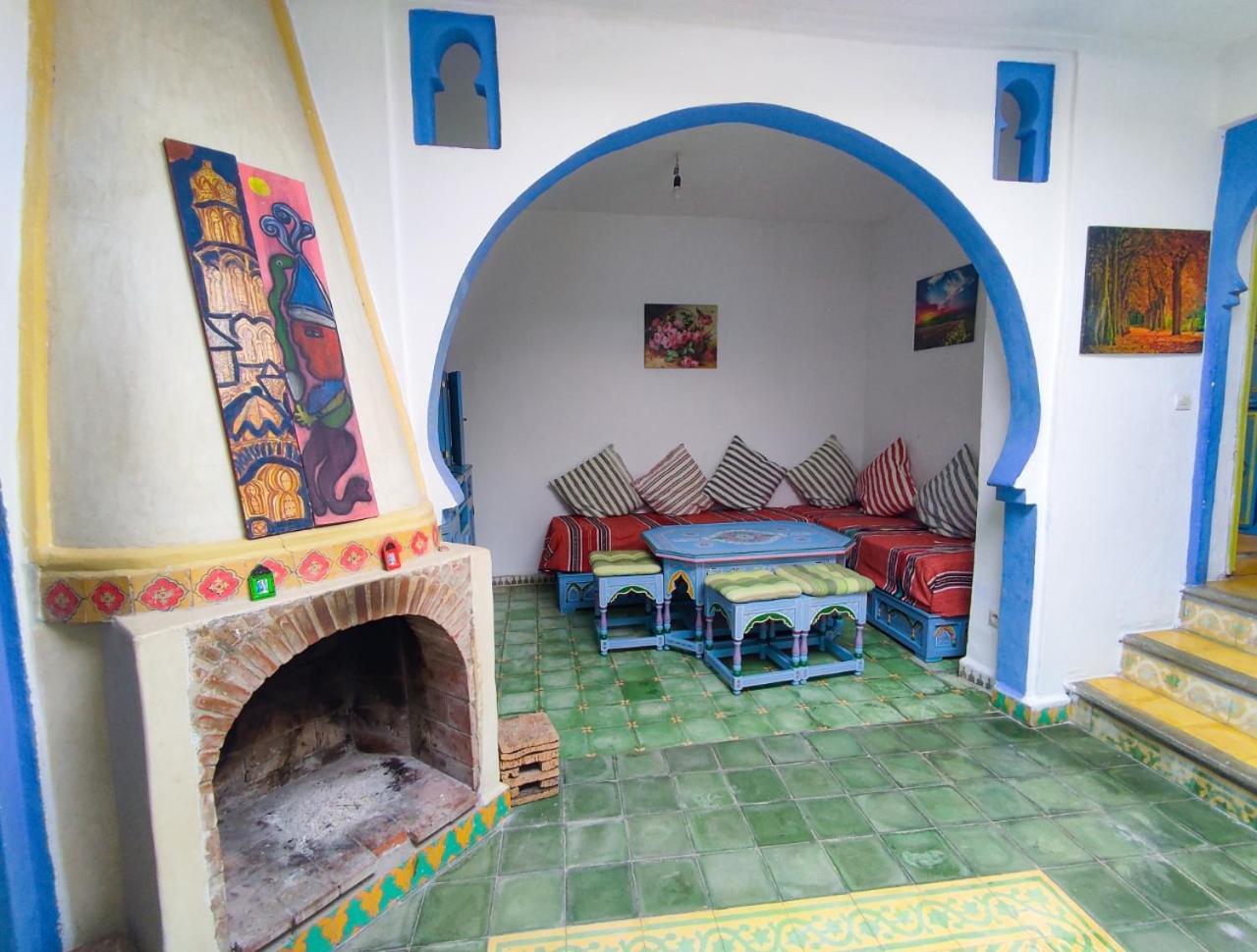 Casa Mablu Lägenhet Chefchaouen Exteriör bild