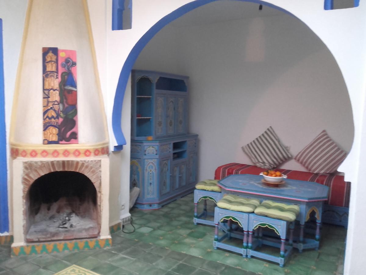 Casa Mablu Lägenhet Chefchaouen Exteriör bild
